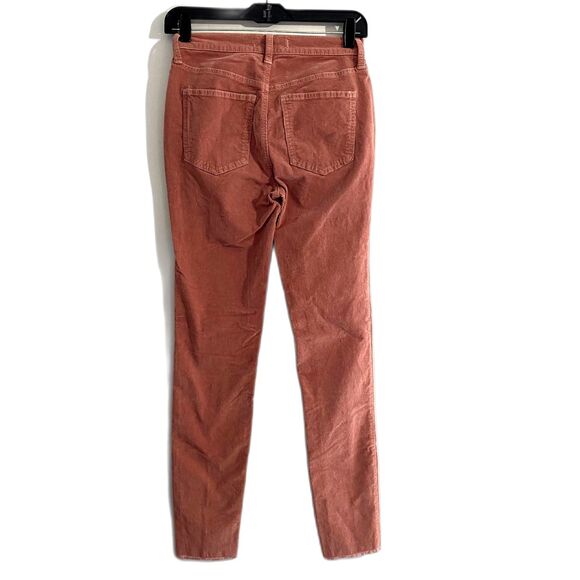 We the Free Corduroy Skinny Pants Modern Mauve Pink Size 25 Waist - Picture 5 of 7